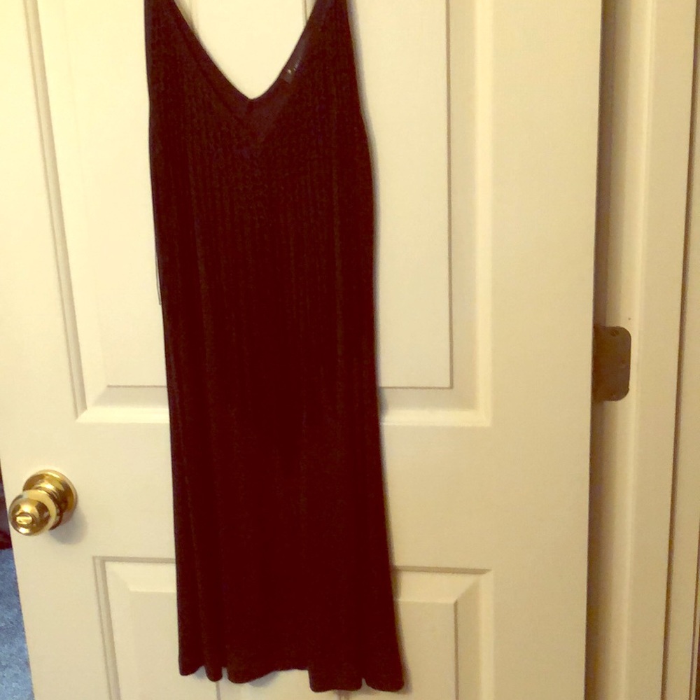 Forever 21 black dress w/ tassel detail